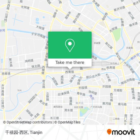 千禧园-西区 map