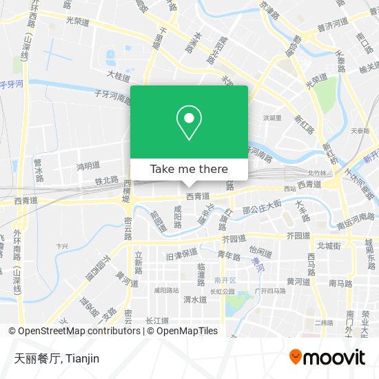 天丽餐厅 map