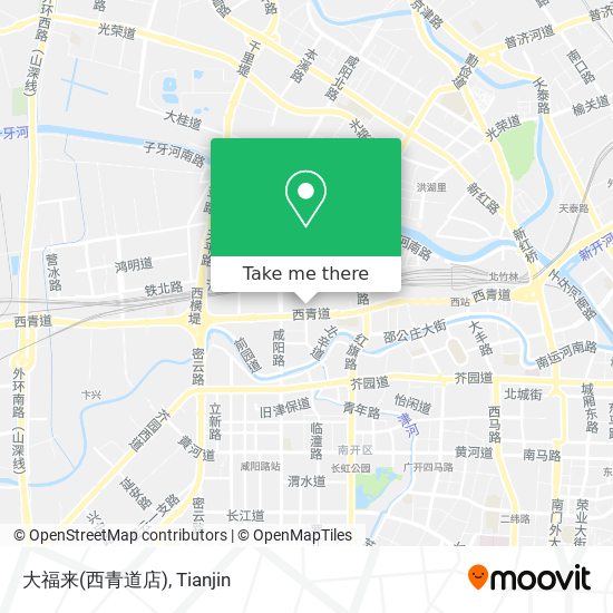 大福来(西青道店) map