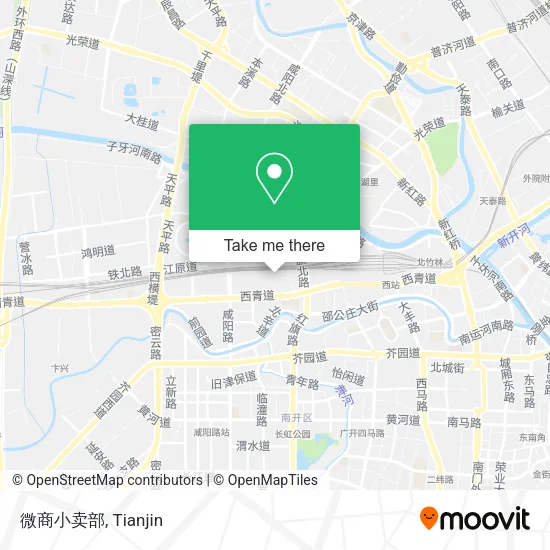 微商小卖部 map