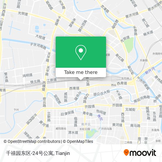 千禧园东区-24号公寓 map