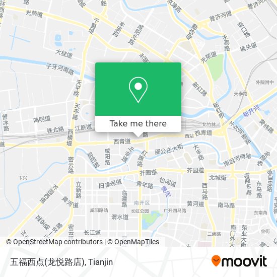 五福西点(龙悦路店) map