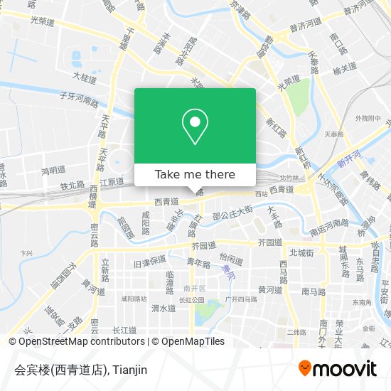 会宾楼(西青道店) map