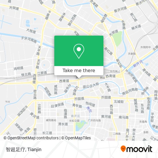 智超足疗 map