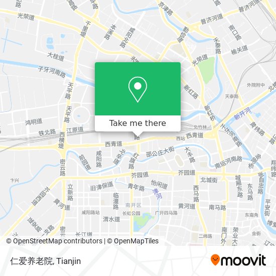 仁爱养老院 map