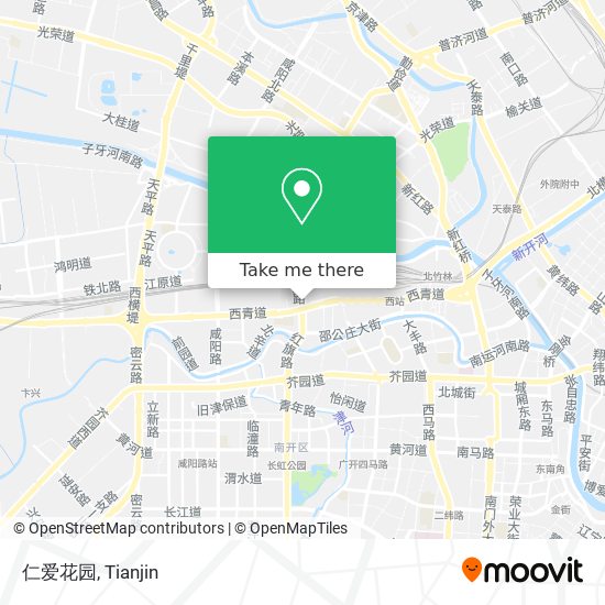 仁爱花园 map