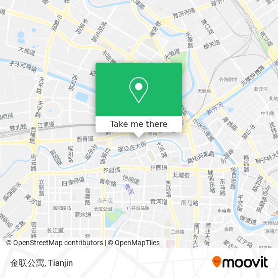 金联公寓 map