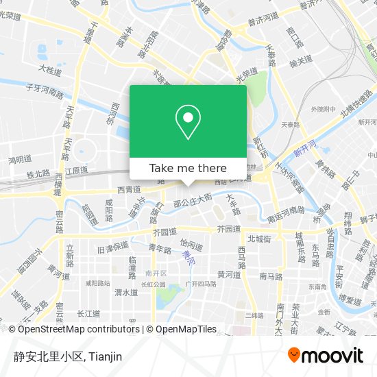 静安北里小区 map