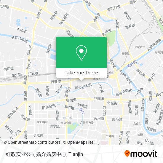 红教实业公司婚介婚庆中心 map