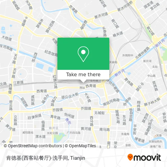肯德基(西客站餐厅)-洗手间 map
