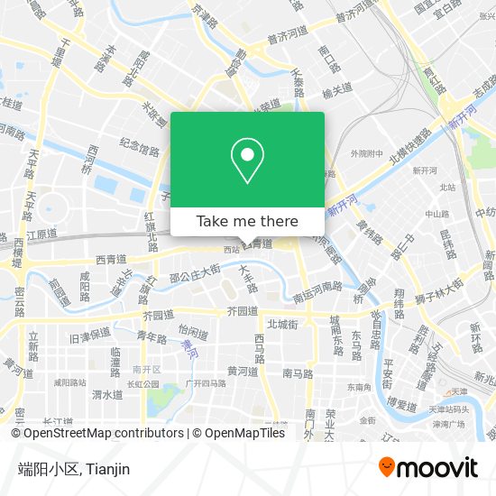 端阳小区 map