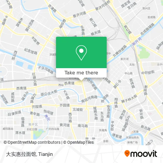 大实惠拉面馆 map