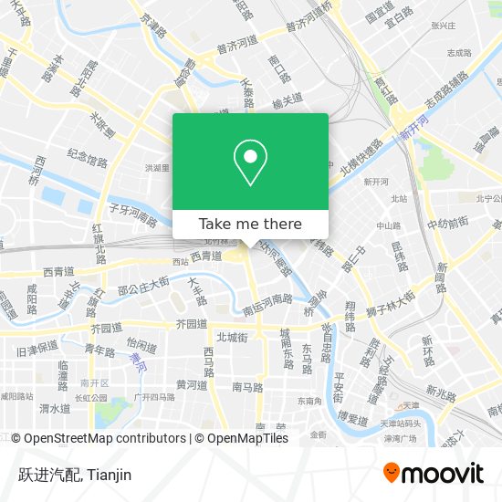 跃进汽配 map