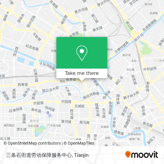 三条石街道劳动保障服务中心 map