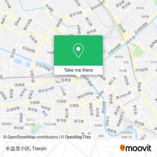 长益里小区 map