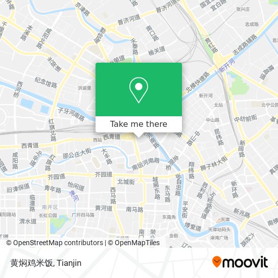 黄焖鸡米饭 map