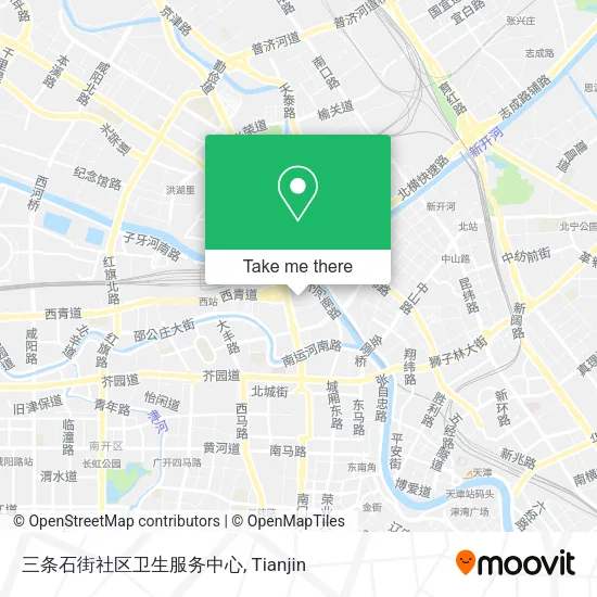 三条石街社区卫生服务中心 map