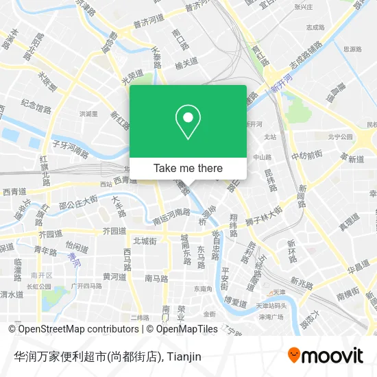 华润万家便利超市(尚都街店) map