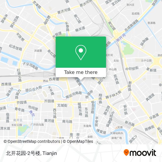北开花园-2号楼 map
