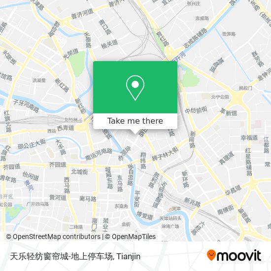 天乐轻纺窗帘城-地上停车场 map