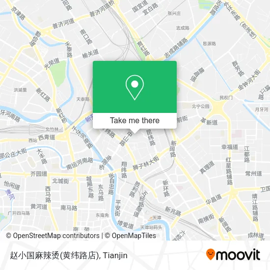 赵小国麻辣烫(黄纬路店) map