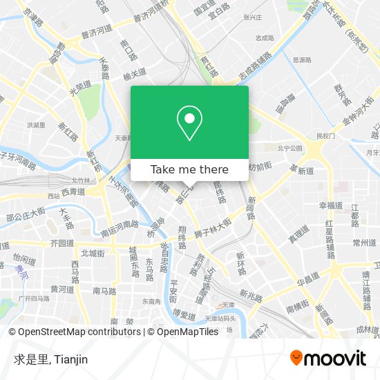 求是里 map