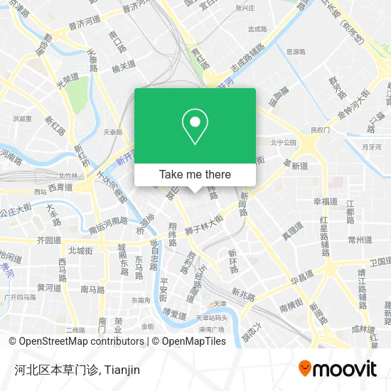 河北区本草门诊 map