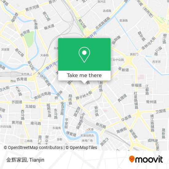 金辉家园 map