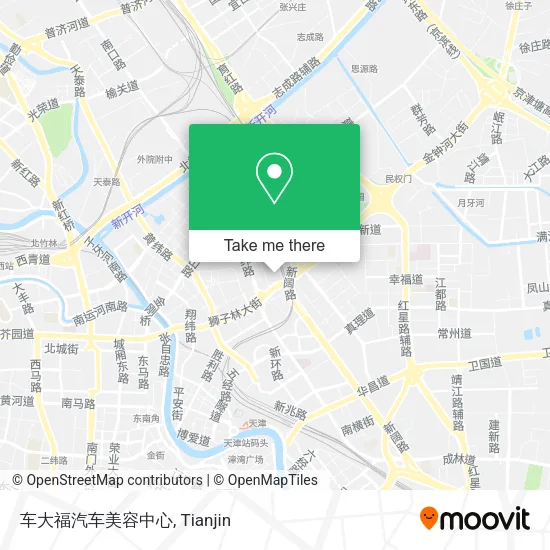 车大福汽车美容中心 map