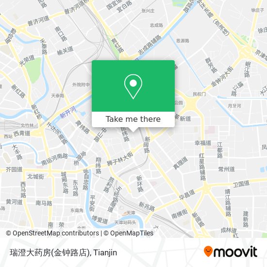 瑞澄大药房(金钟路店) map
