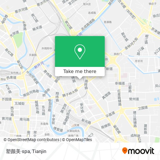塑颜美·spa map