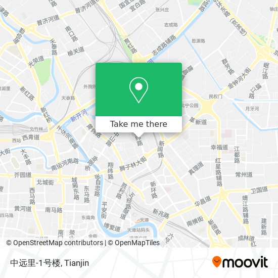 中远里-1号楼 map