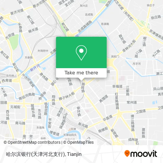 哈尔滨银行(天津河北支行) map