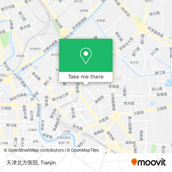 天津北方医院 map