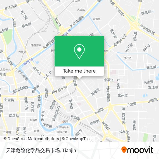 天津危险化学品交易市场 map