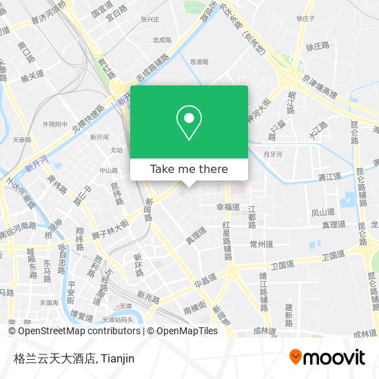 格兰云天大酒店 map