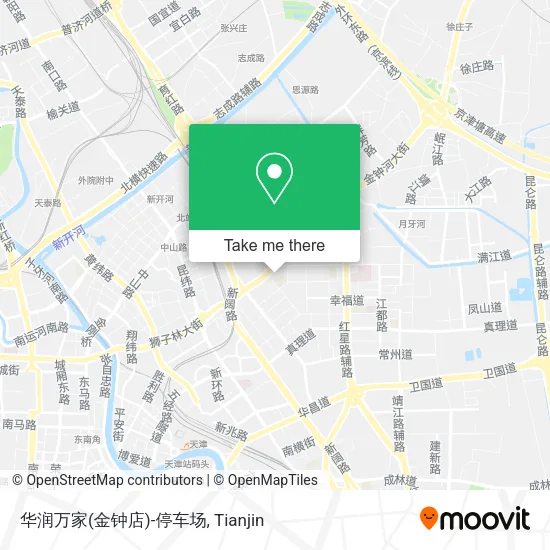 华润万家(金钟店)-停车场 map