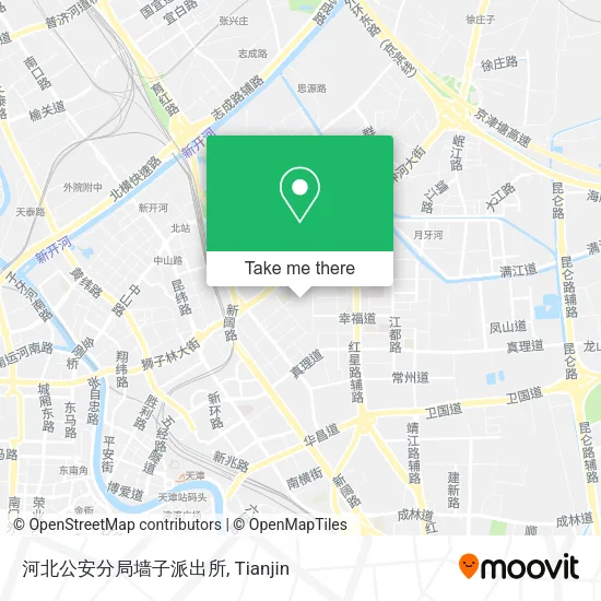 河北公安分局墙子派出所 map