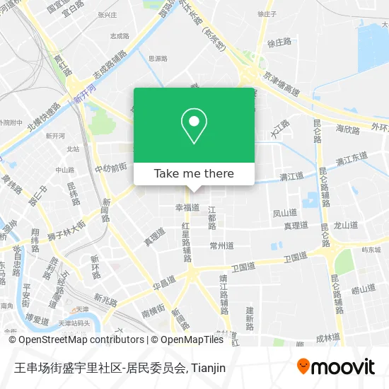 王串场街盛宇里社区-居民委员会 map