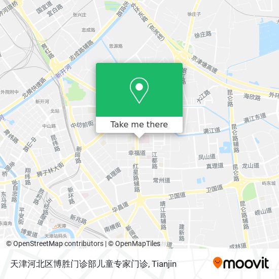 天津河北区博胜门诊部儿童专家门诊 map