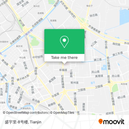 盛宇里-8号楼 map