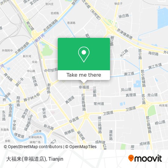 大福来(幸福道店) map