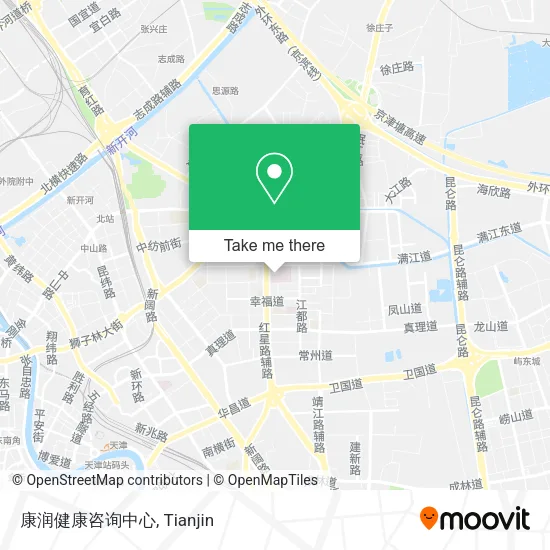 康润健康咨询中心 map