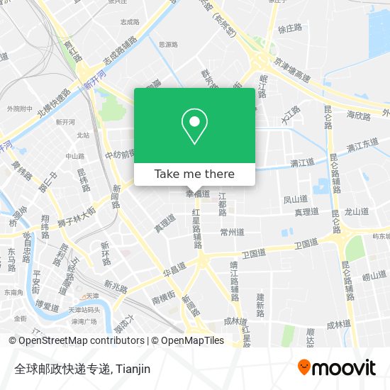 全球邮政快递专递 map