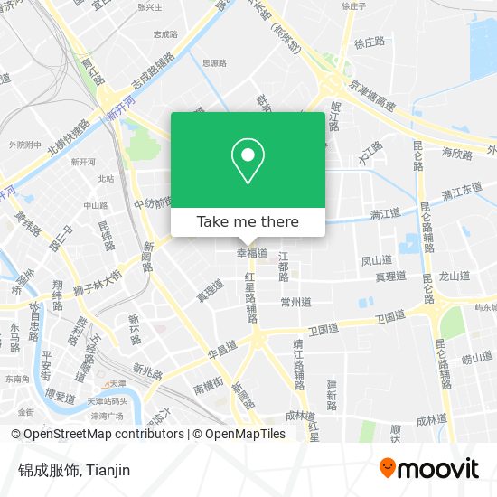 锦成服饰 map