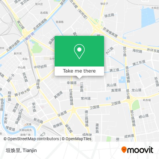 垣焕里 map