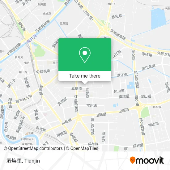 垣焕里 map