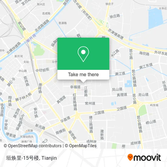 垣焕里-15号楼 map