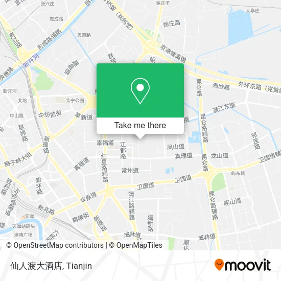 仙人渡大酒店 map