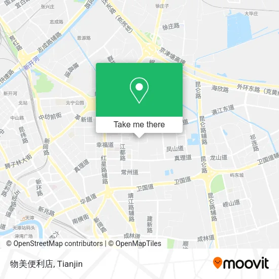 物美便利店 map